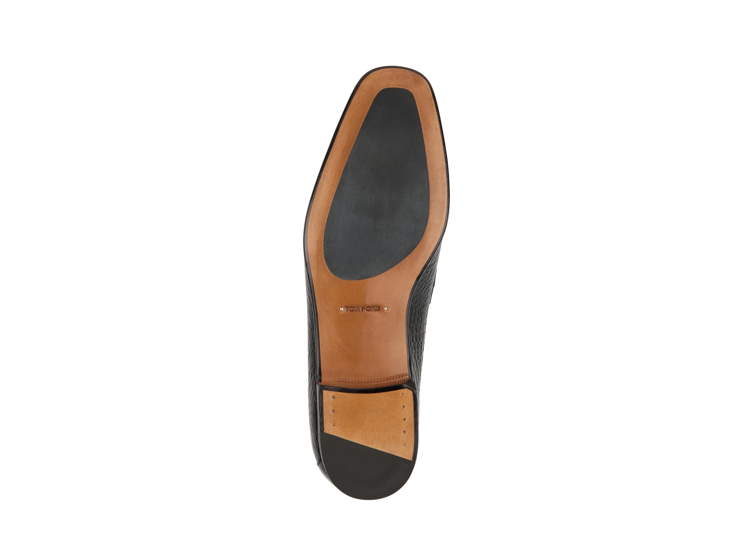 PRINTED ALLIGATOR SEAN TASSEL LOAFER - 4