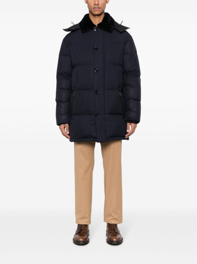 Brioni padded down coat outlook