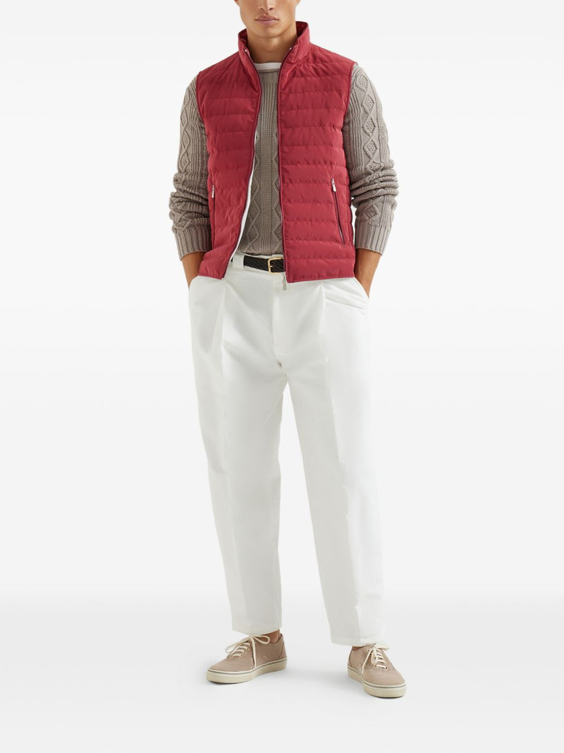Brunello Cucinelli padded gilet outlook