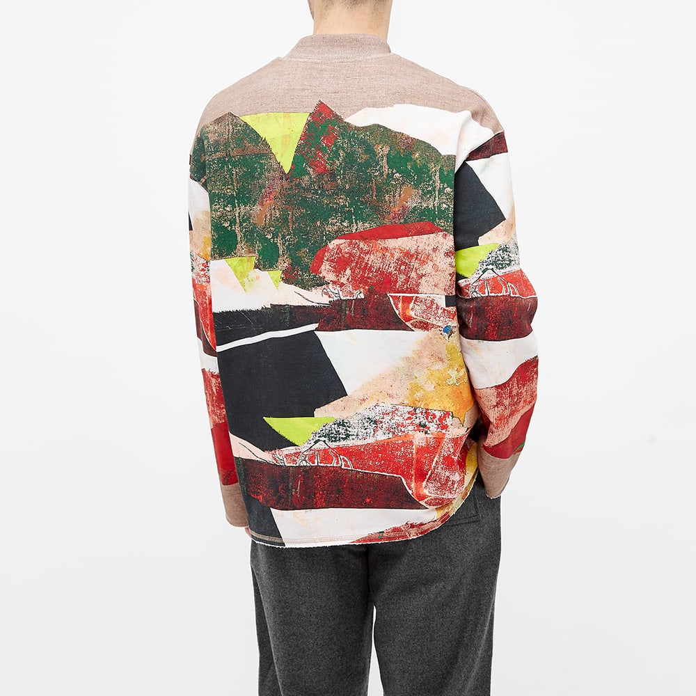 Kenzo Abstract All Over Print Tiger Crew Sweat - 4