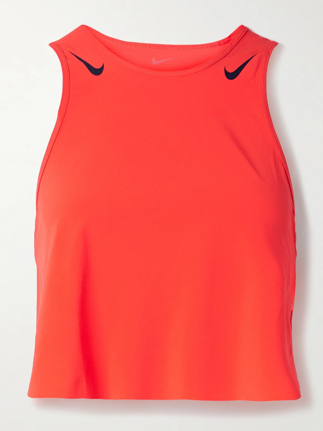 Cropped Paneled Dri-fit Tank - 1