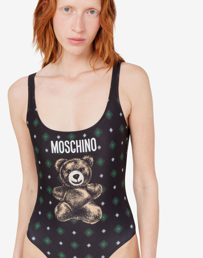 MOSCHINO TEDDY BEAR LYCRA ONE PIECE SWIMSUIT 3
