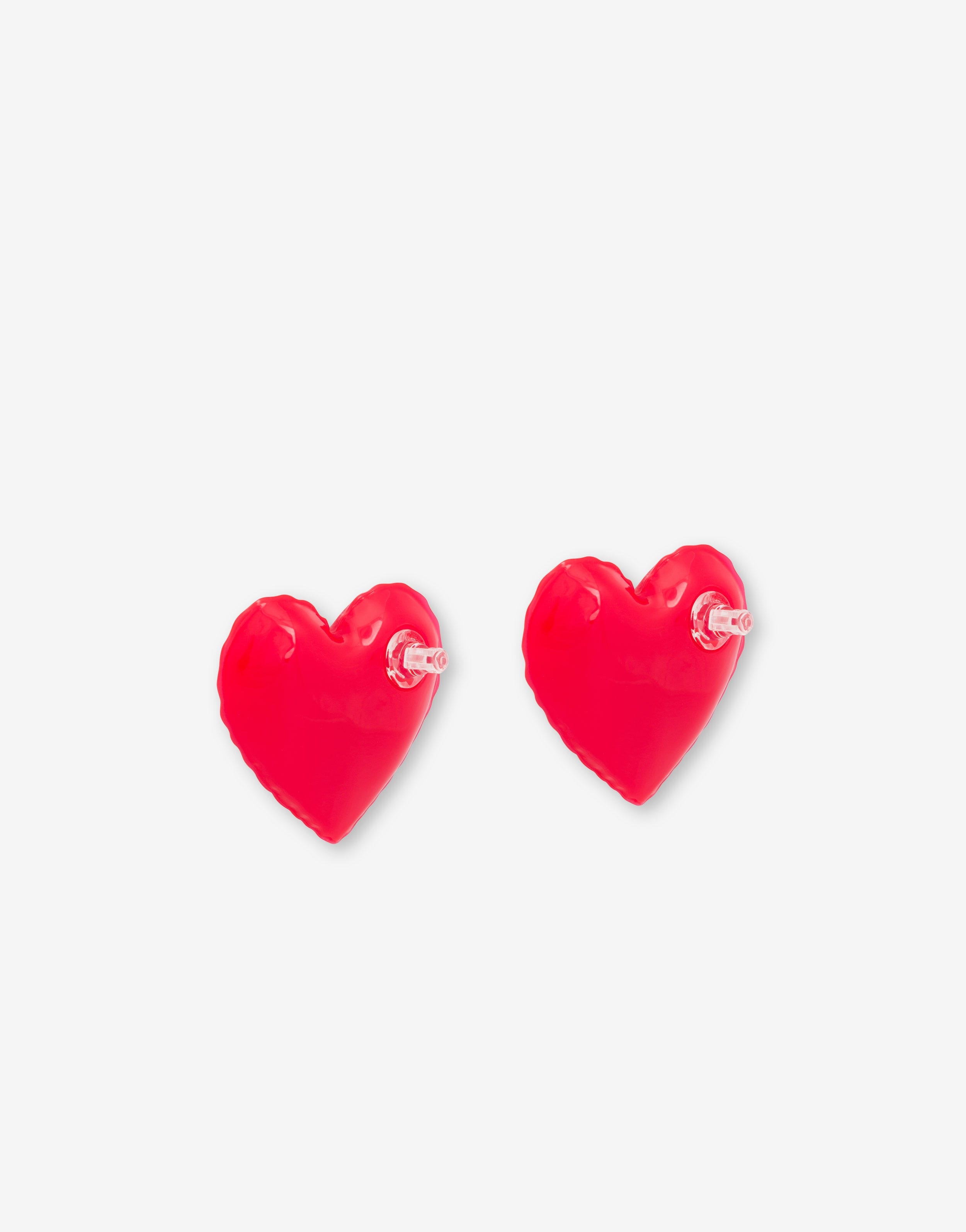 INFLATABLE HEARTS CLIP-ON EARRINGS - 2