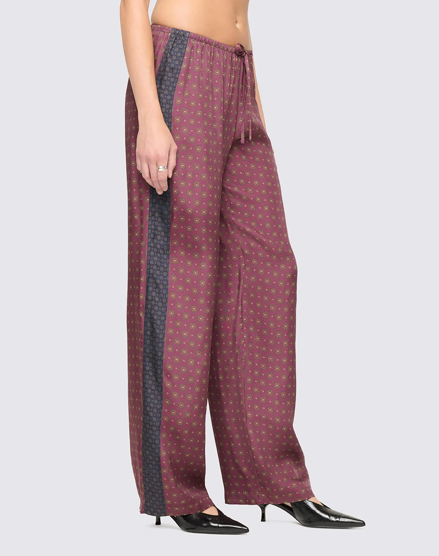 Cali Pant - Mixed Tie Print - 1