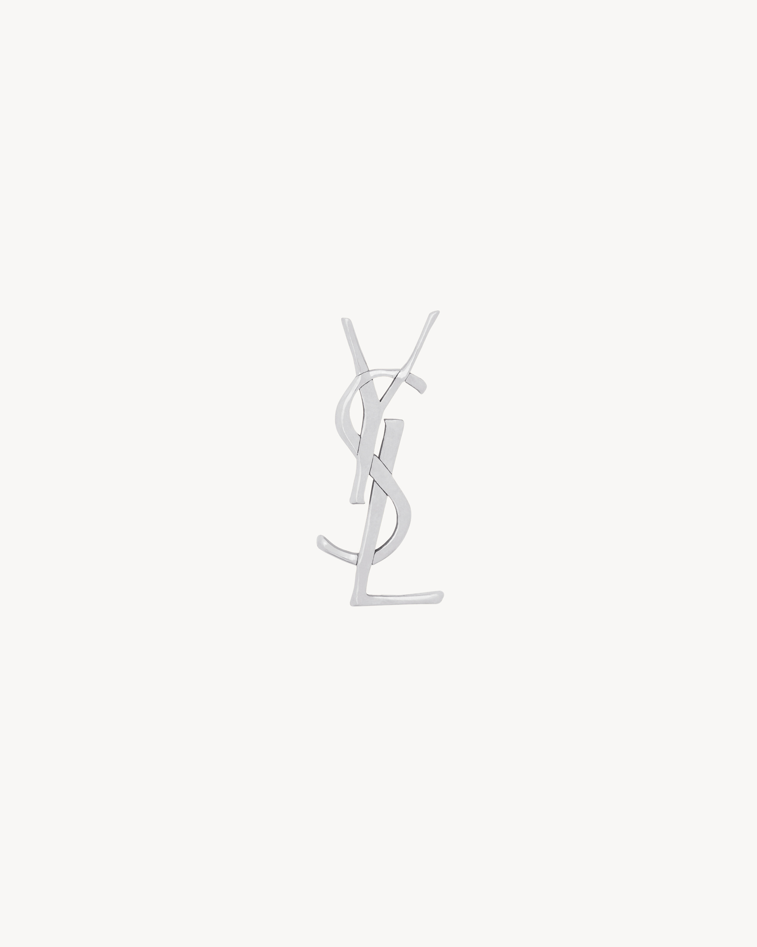 CASSANDRE STUD EARRING IN 18K GREY GOLD - 2