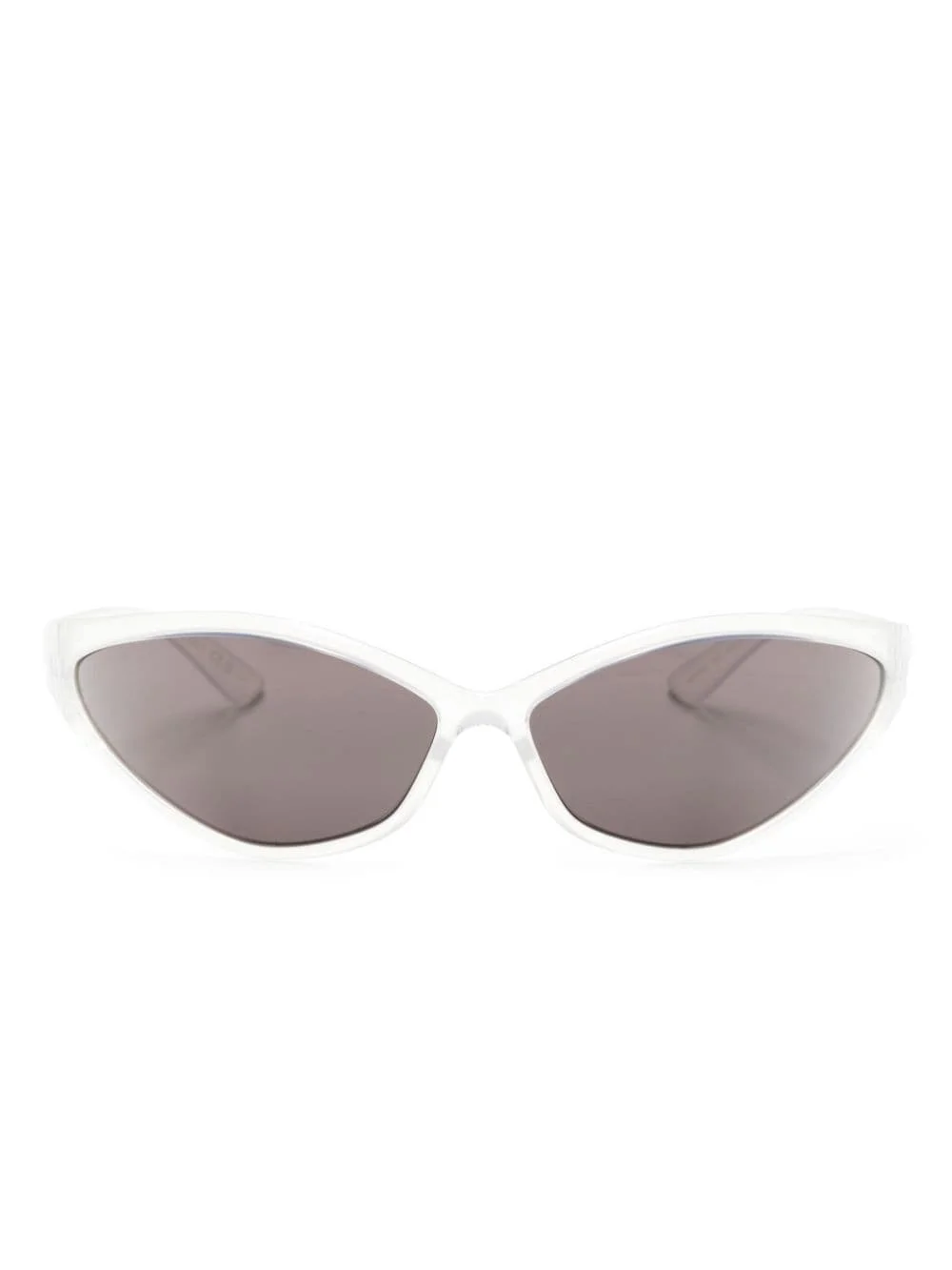 90s Oval wrap-around sunglasses - 1