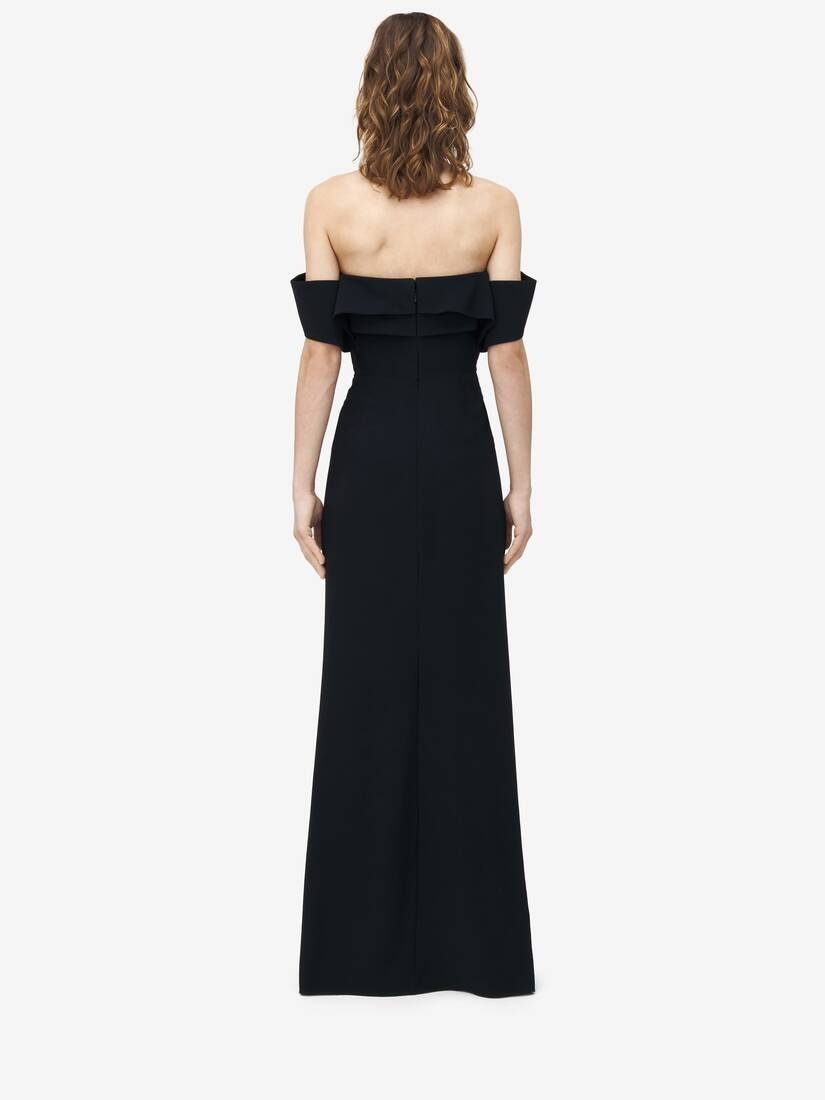 Off-the-shoulder evening dress - 3