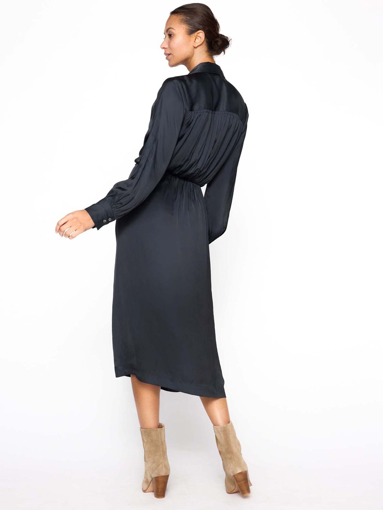 The Madsen Midi Shirt Dress - 5