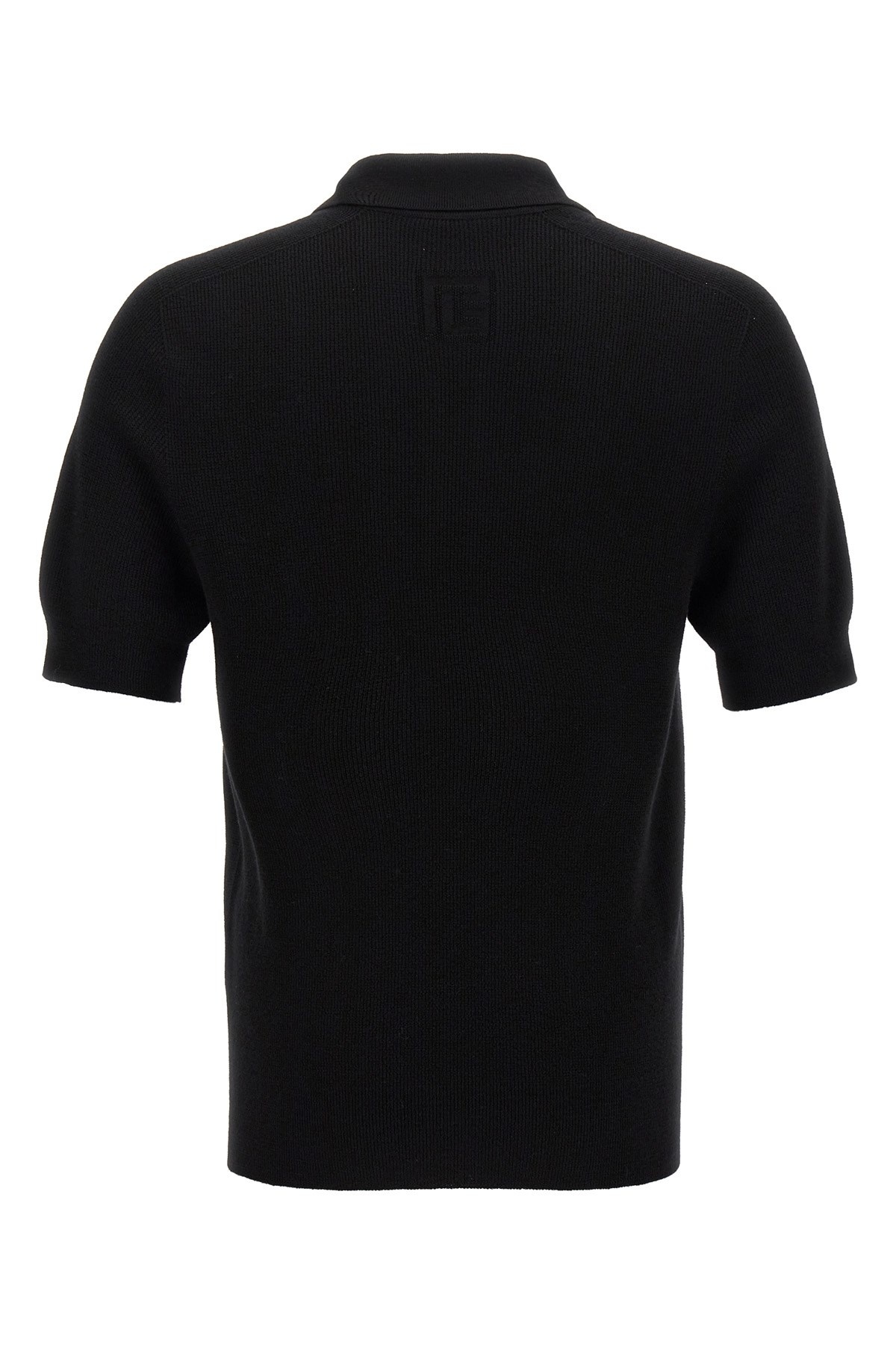 Tシャツ・カットソー BALMAIN FW24 MERINO WOOL POLO SHIRT (DH1GB066KE93_6AE) Polos | BALMAIN
