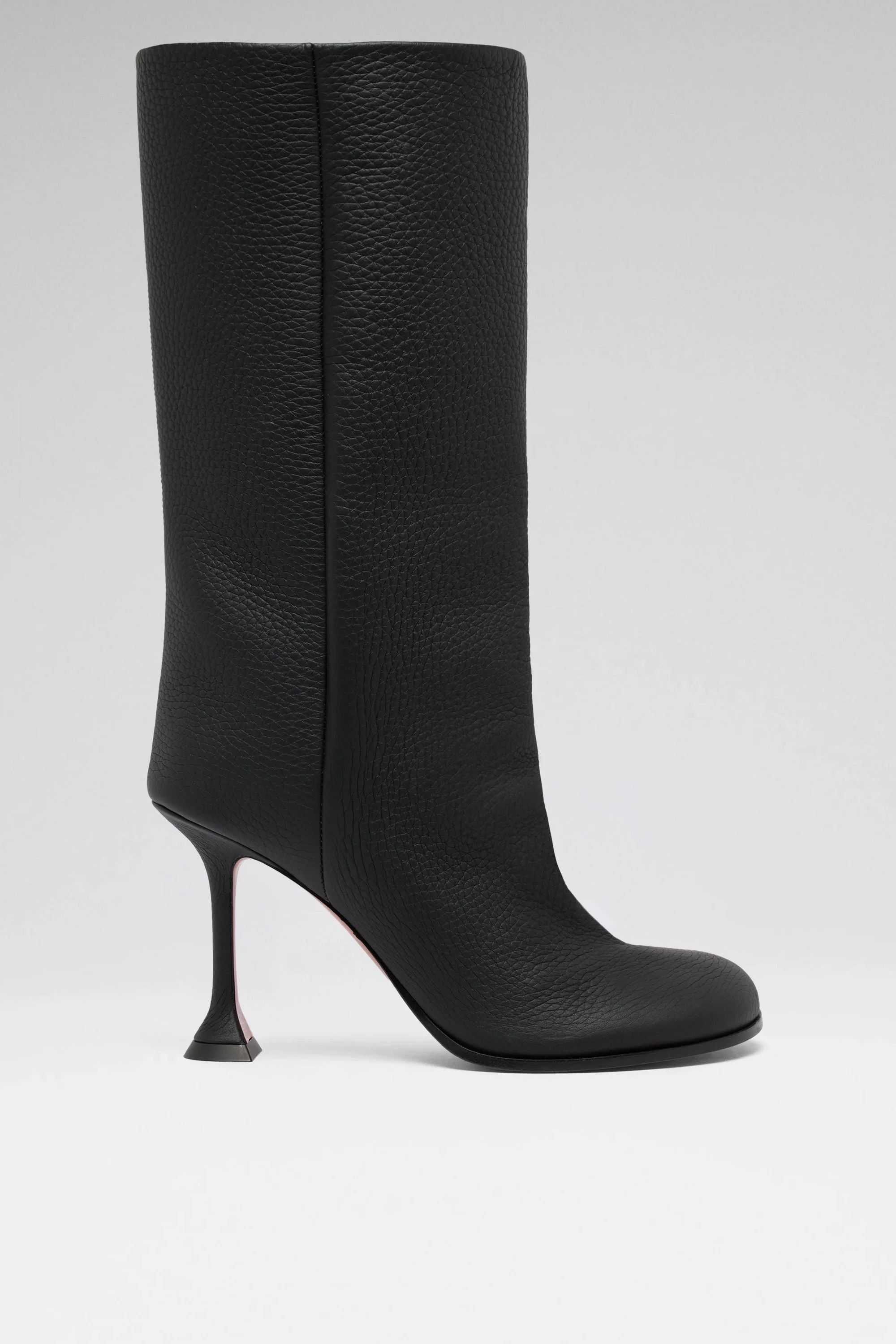 LIYA BOOT 95 BLACK GRAINY LEATHER - 1