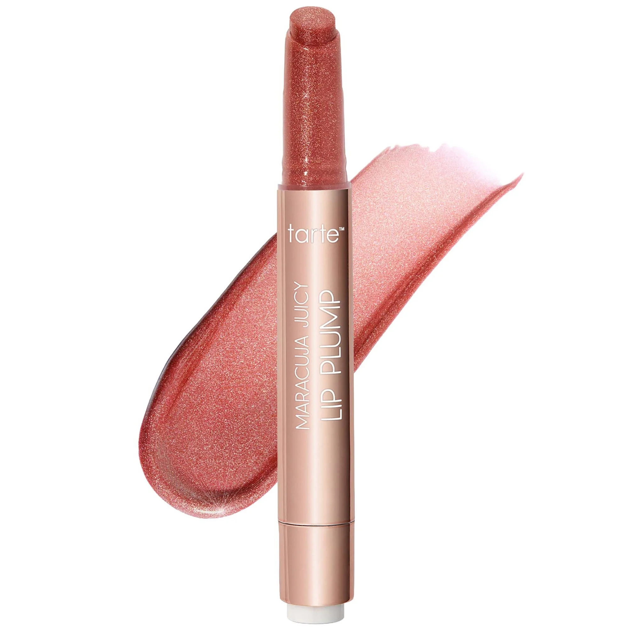 tarte Maracuja Juicy Lip Hydrating Plump Shimmer Glass - Rosy Mauve - 1