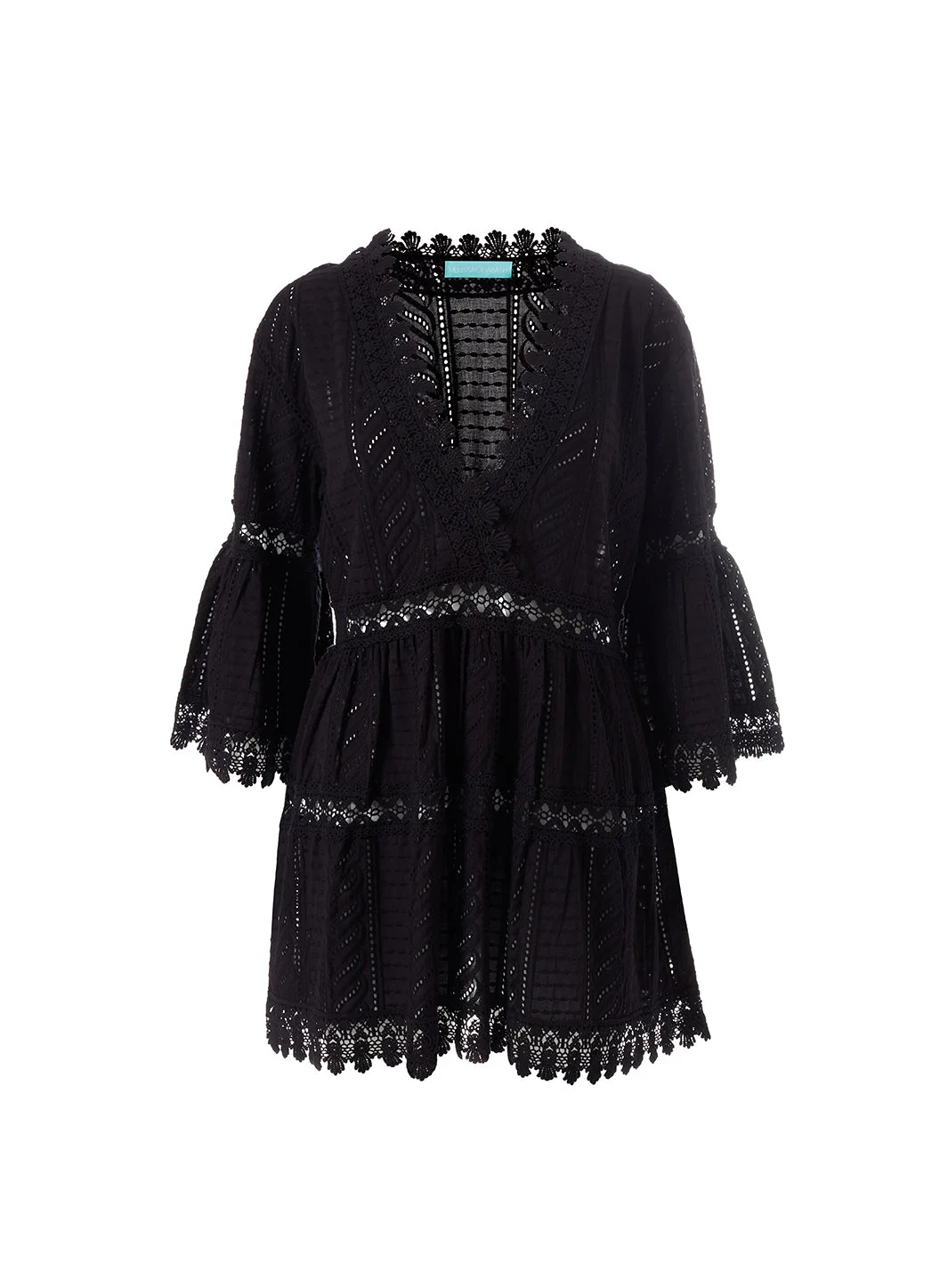 VICTORIA BLACK KAFTAN - 1
