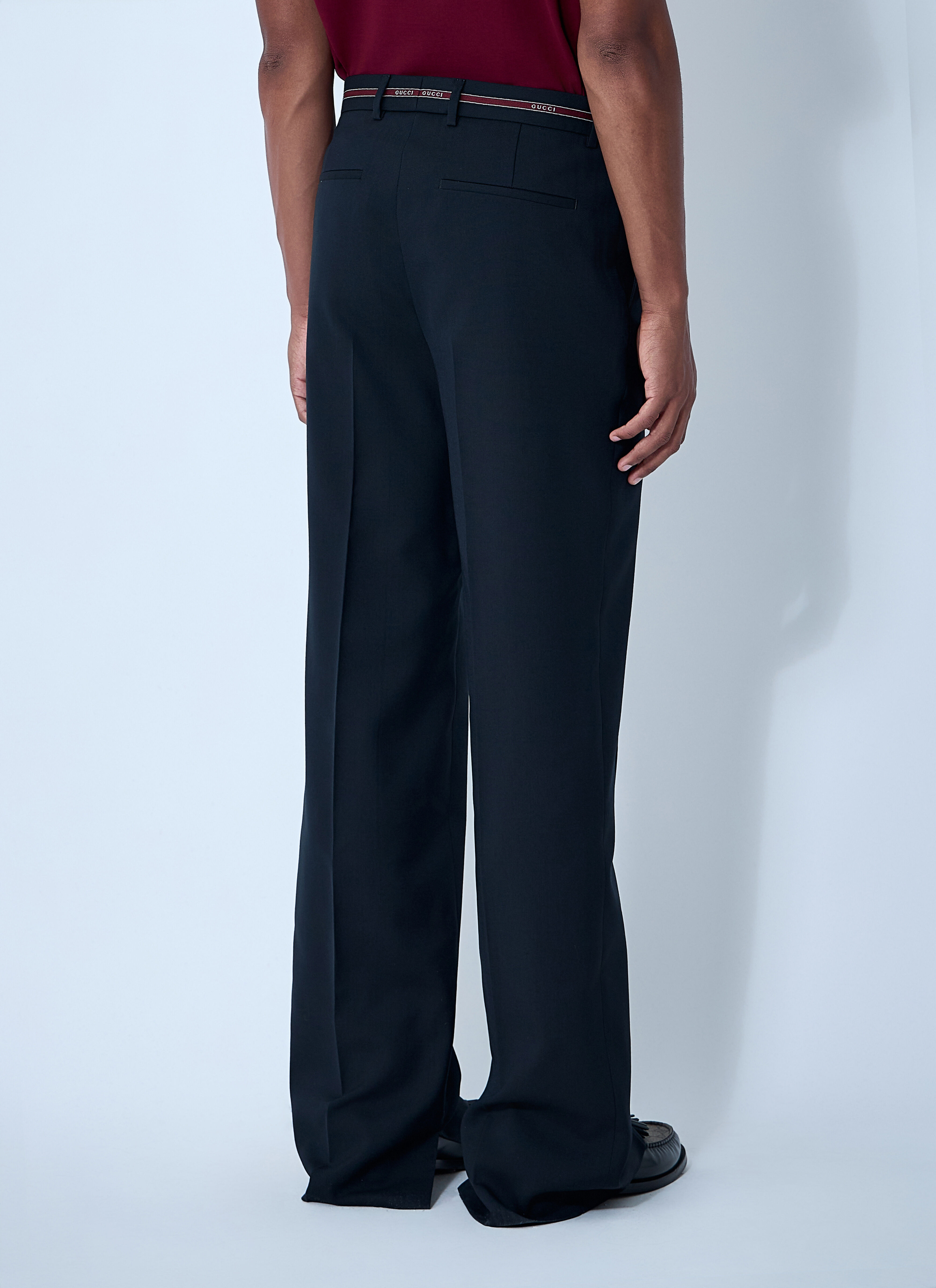 Tailored Wool Pants - 4