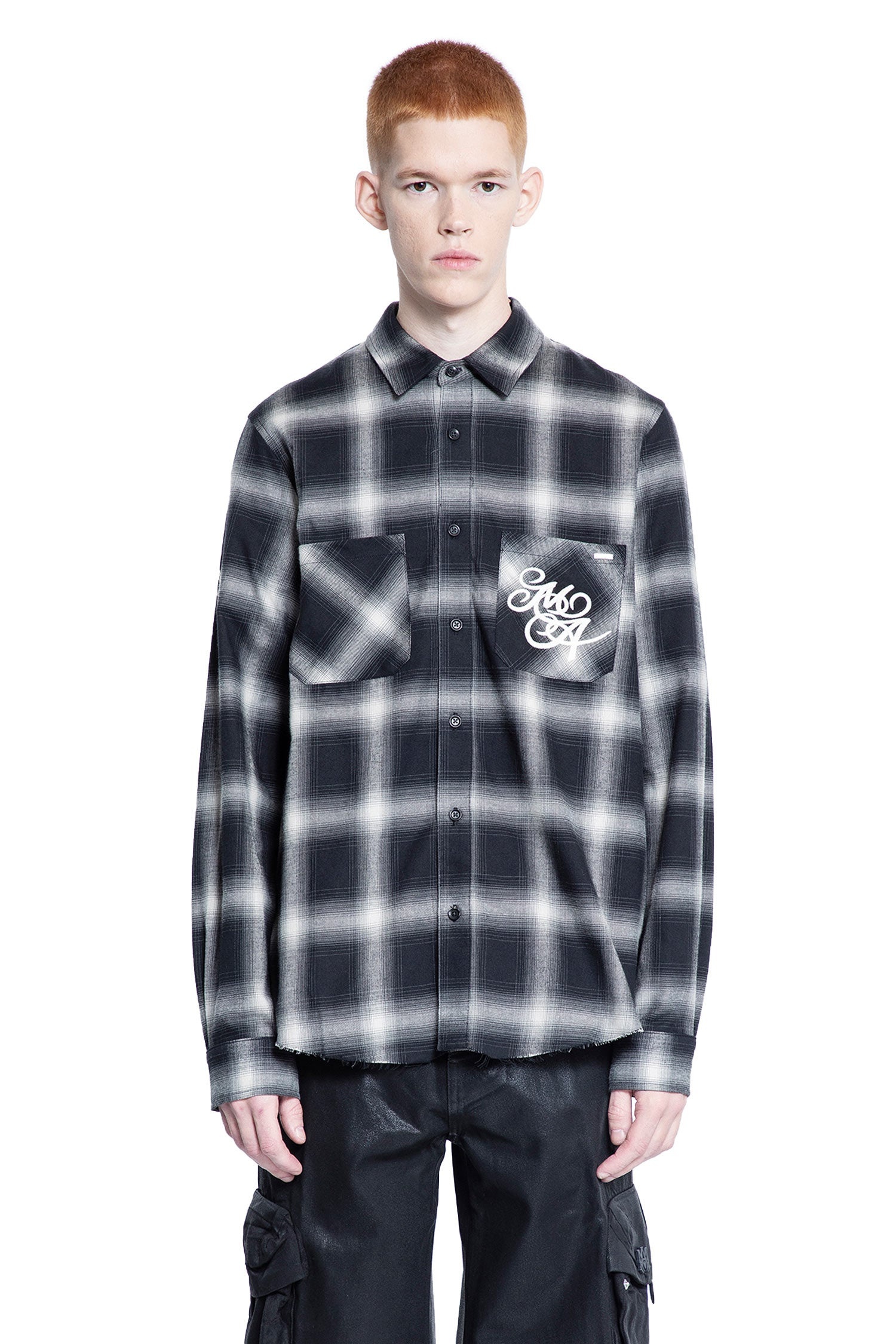 Amiri-Swirl-Flannel-Shirt - 1