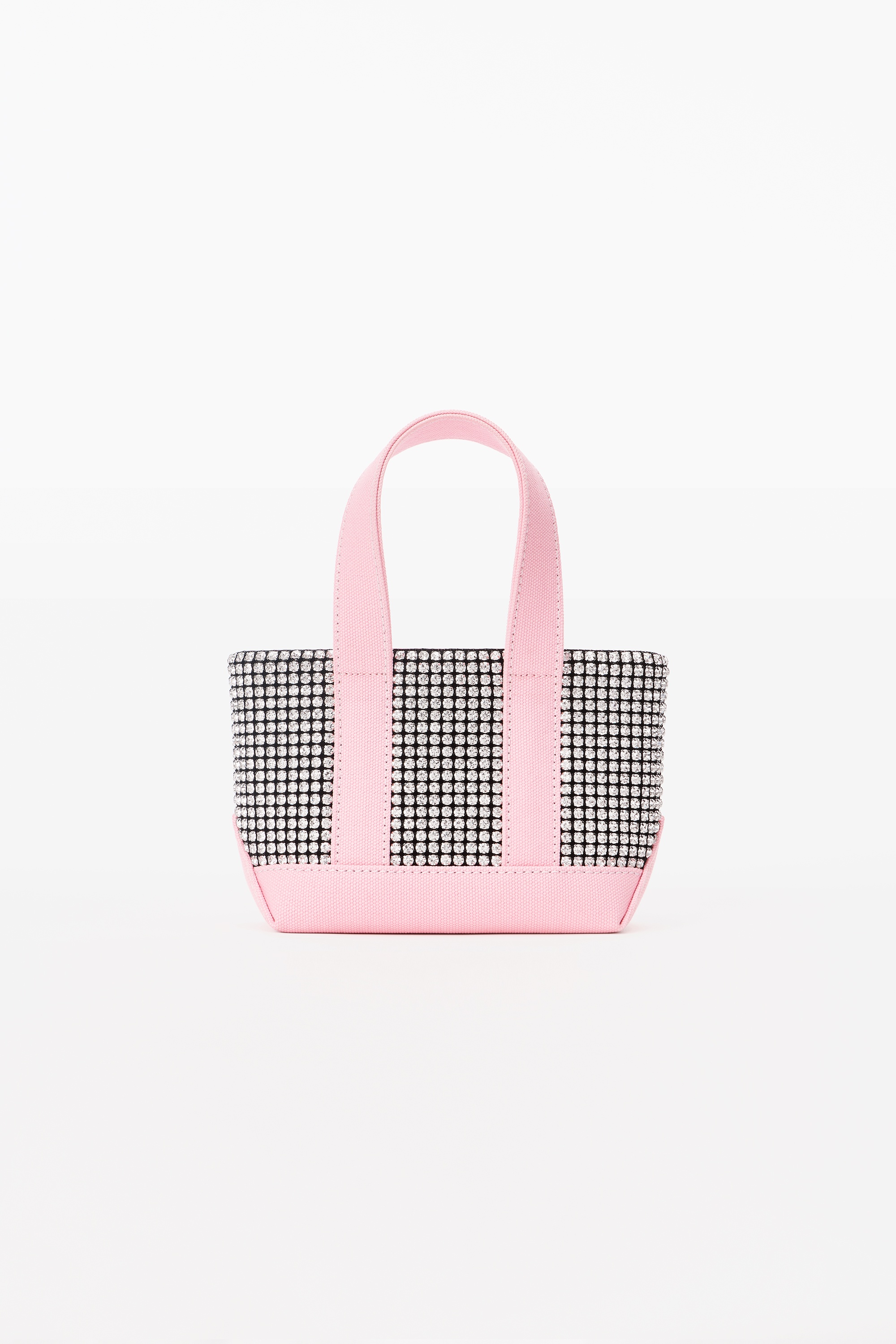 CRUISER MINI TOTE IN CRYSTAL MESH - 4