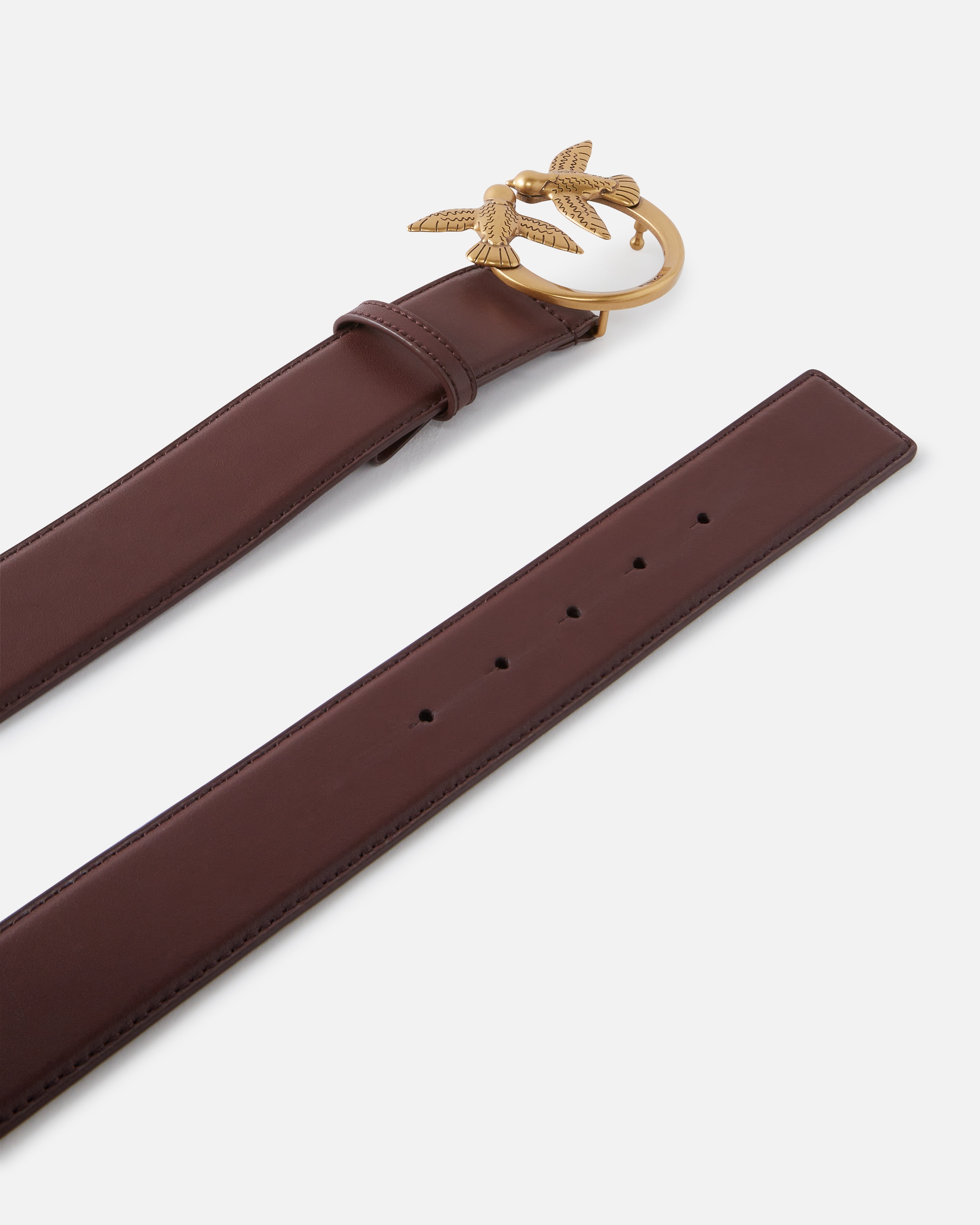 LOVE BIRDS HIGH LEATHER BELT 4CM - 3