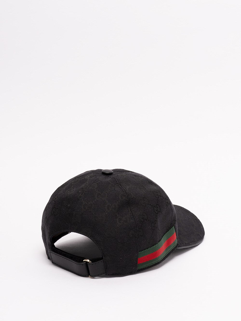 Gucci Women `Original Gg Canvas` Baseball Hat With `Web` - 2