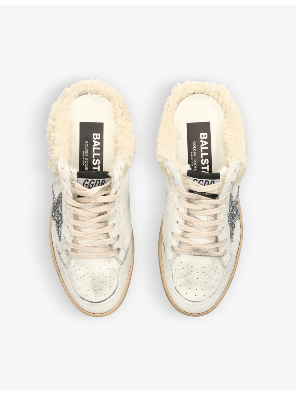 Ballstar Sabots leather-blend trainers - 2