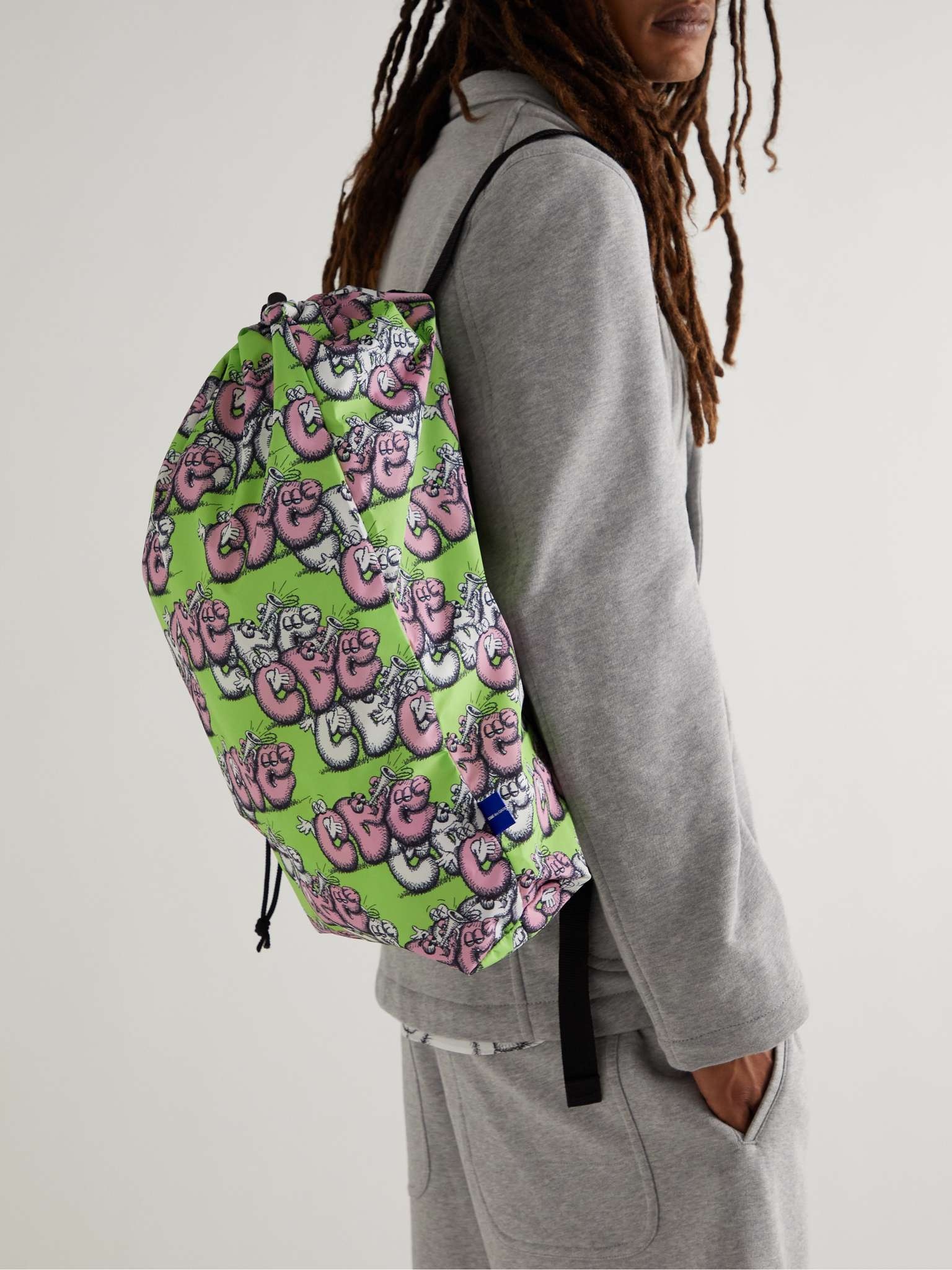 + KAWS Printed Shell Backpack - 2