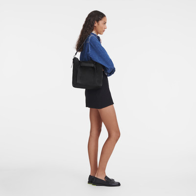 Longchamp Longchamp 3D M Hobo bag Black - Leather outlook
