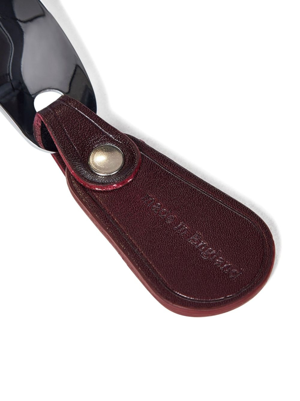 leather-loop shoe horn - 2