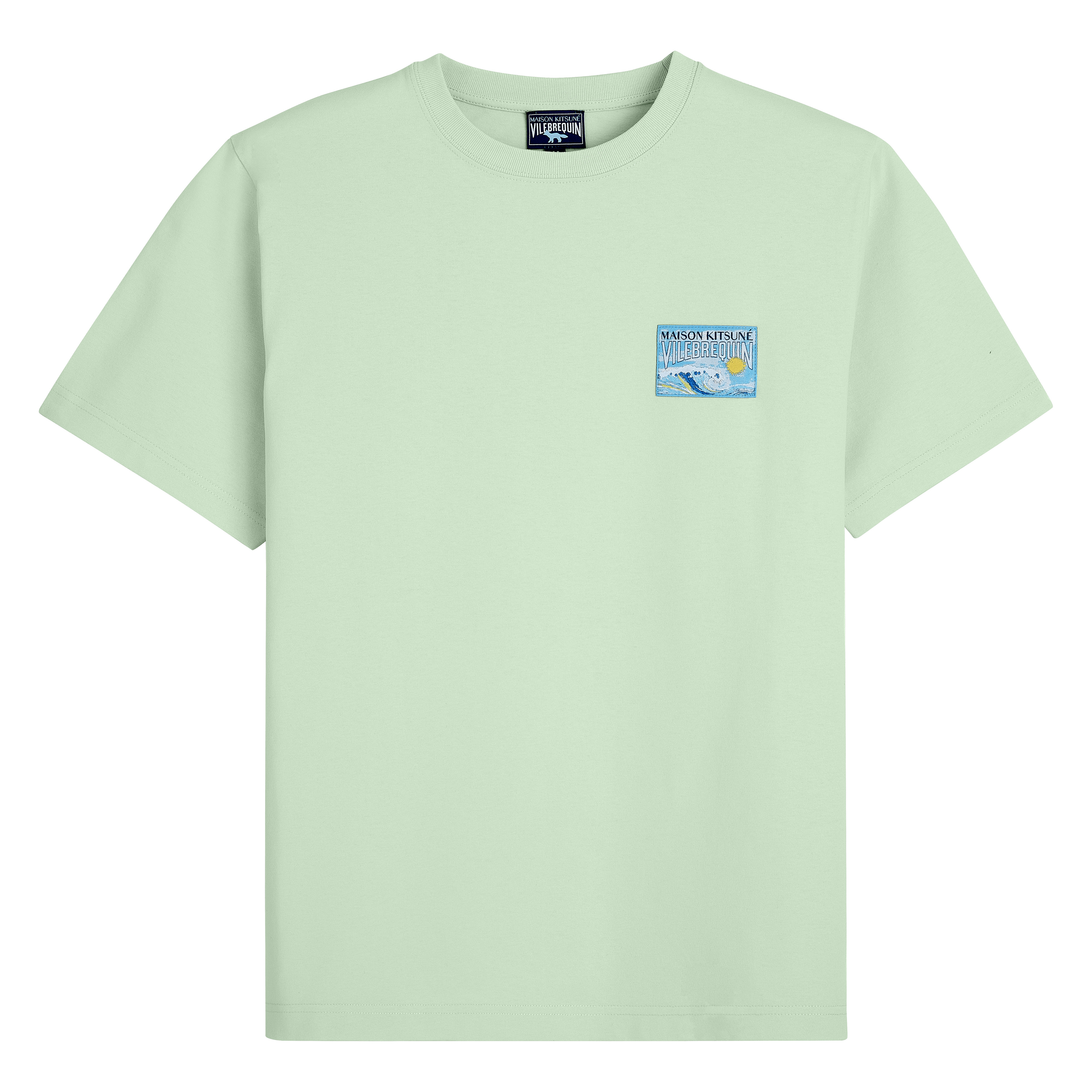 Cotton T-Shirt Wave - Vilebrequin x Maison Kitsuné - 1