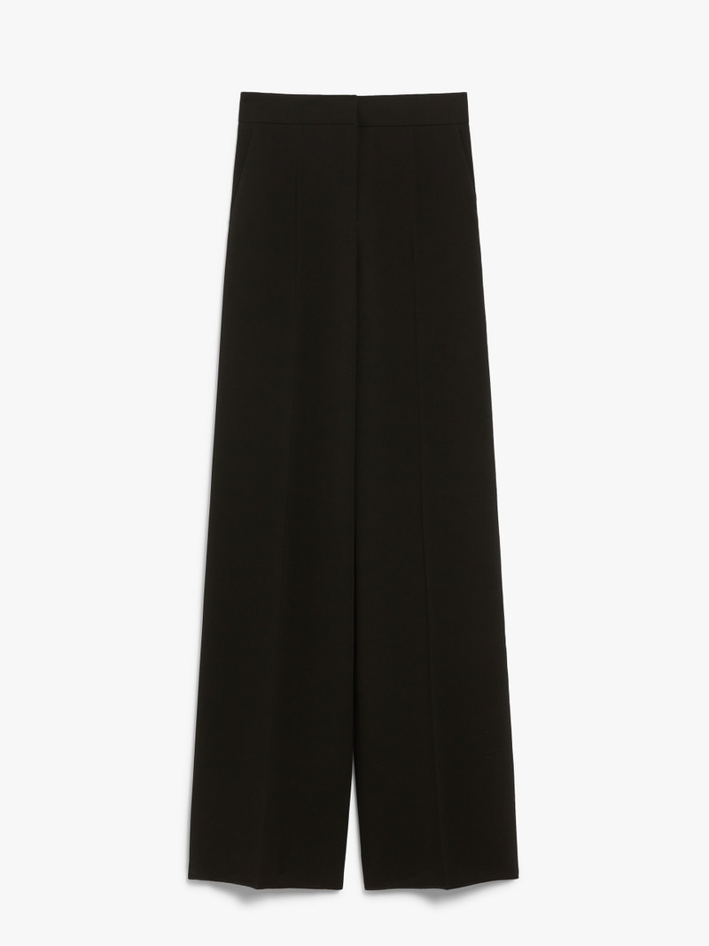 ABETONE Straight cady trousers 1