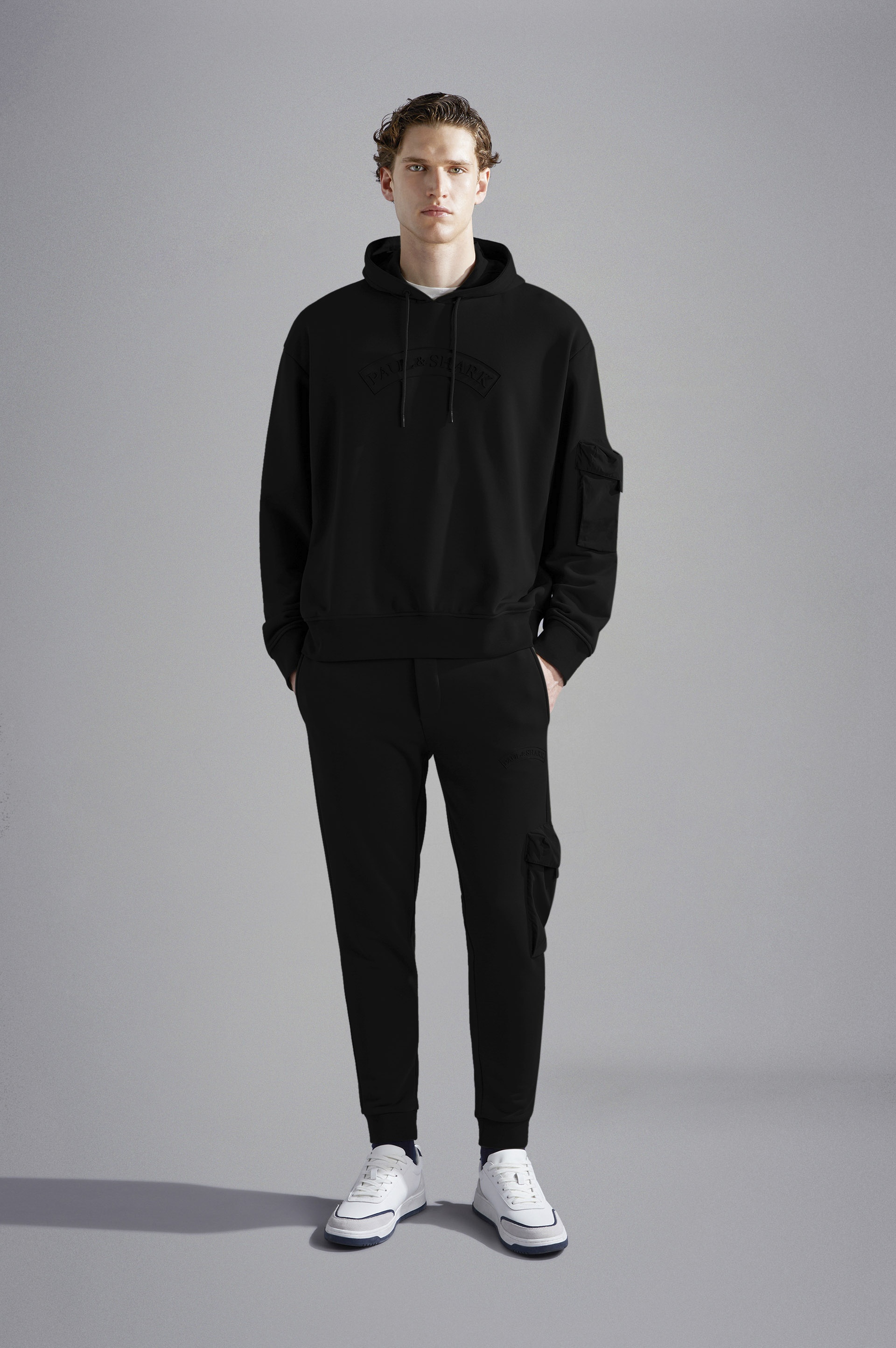 ACTIVE FLEECE COTTON HOODIE - 2