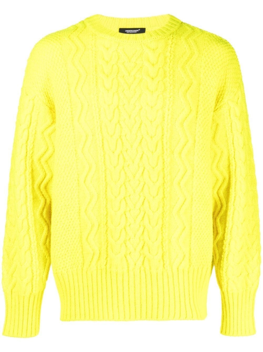 cable-knit jumper - 1
