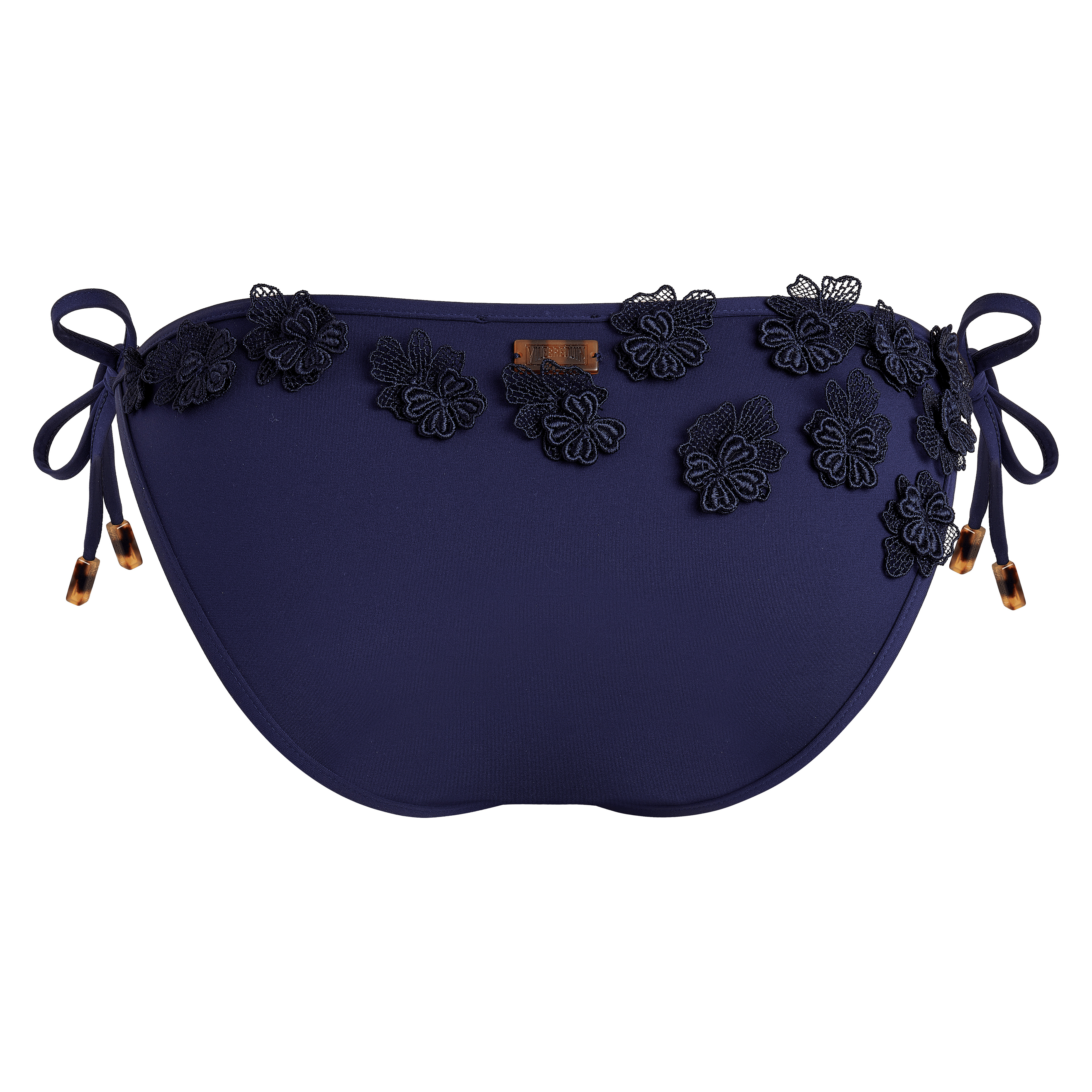 Women Bikini Bottom Embroidered Guipure Florale - 2