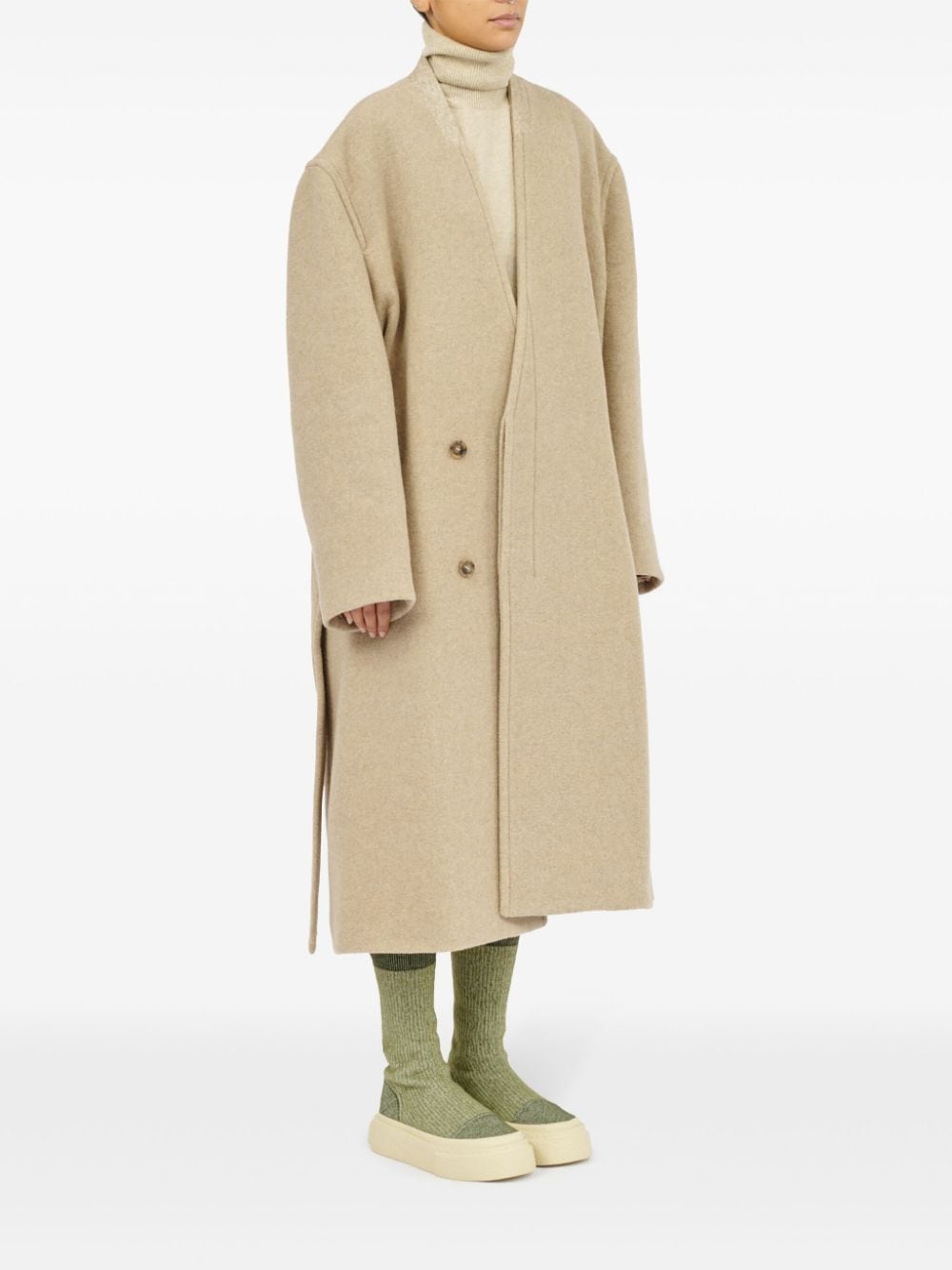 oversized pile coat - 3