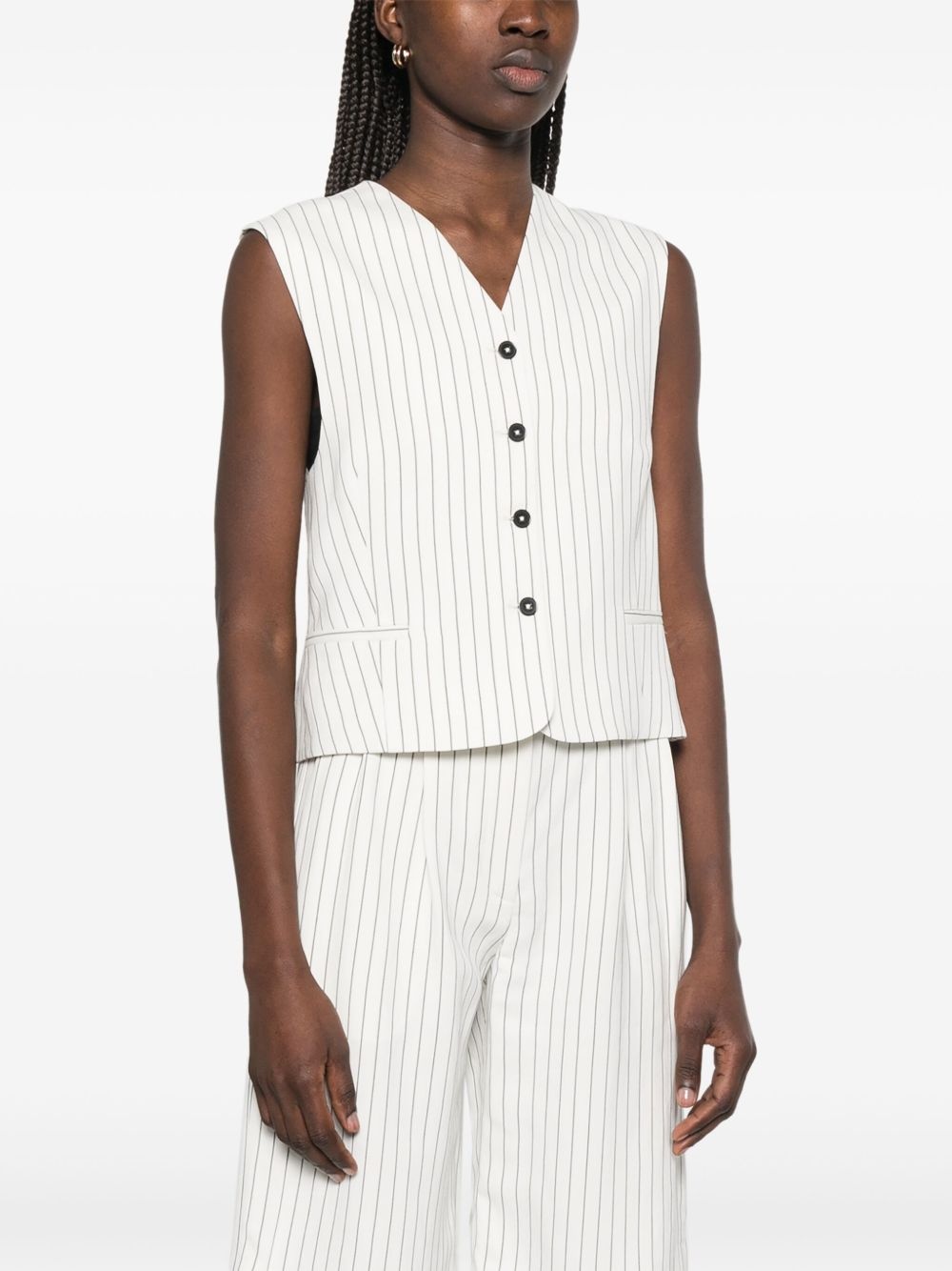 striped waistcoat - 3