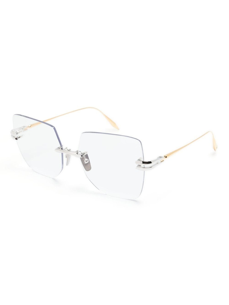 DITA oversized-frame optical glasses outlook