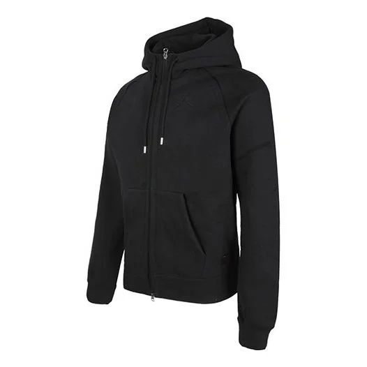 Air Jordan Sports hooded Fleece Lined Jacket Black CD8734-010 - 1