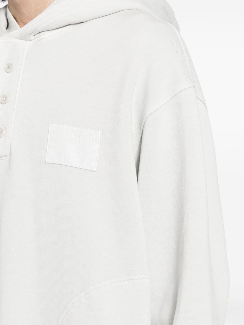 logo patch hoodie - 5