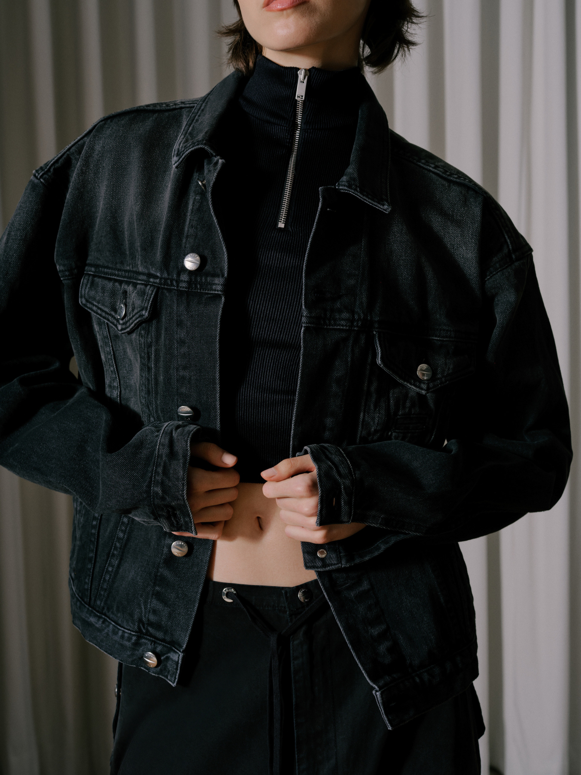 OVERSIZED DENIM TRUCKER JACKET - 6