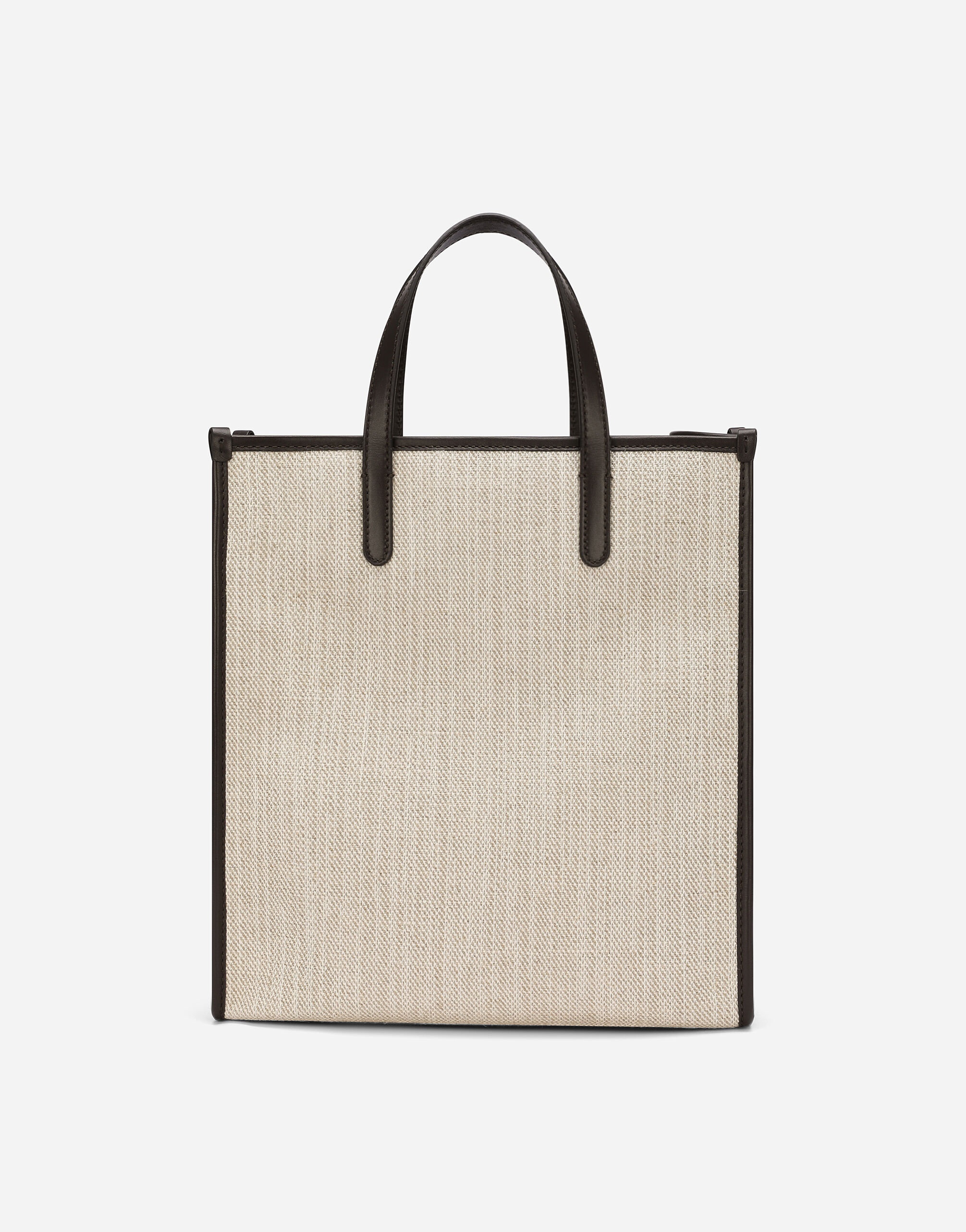 Small structured canvas shopper - 4