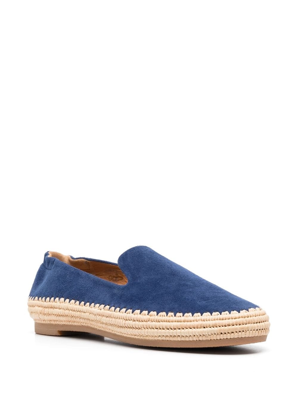 calf-suede slippers - 2
