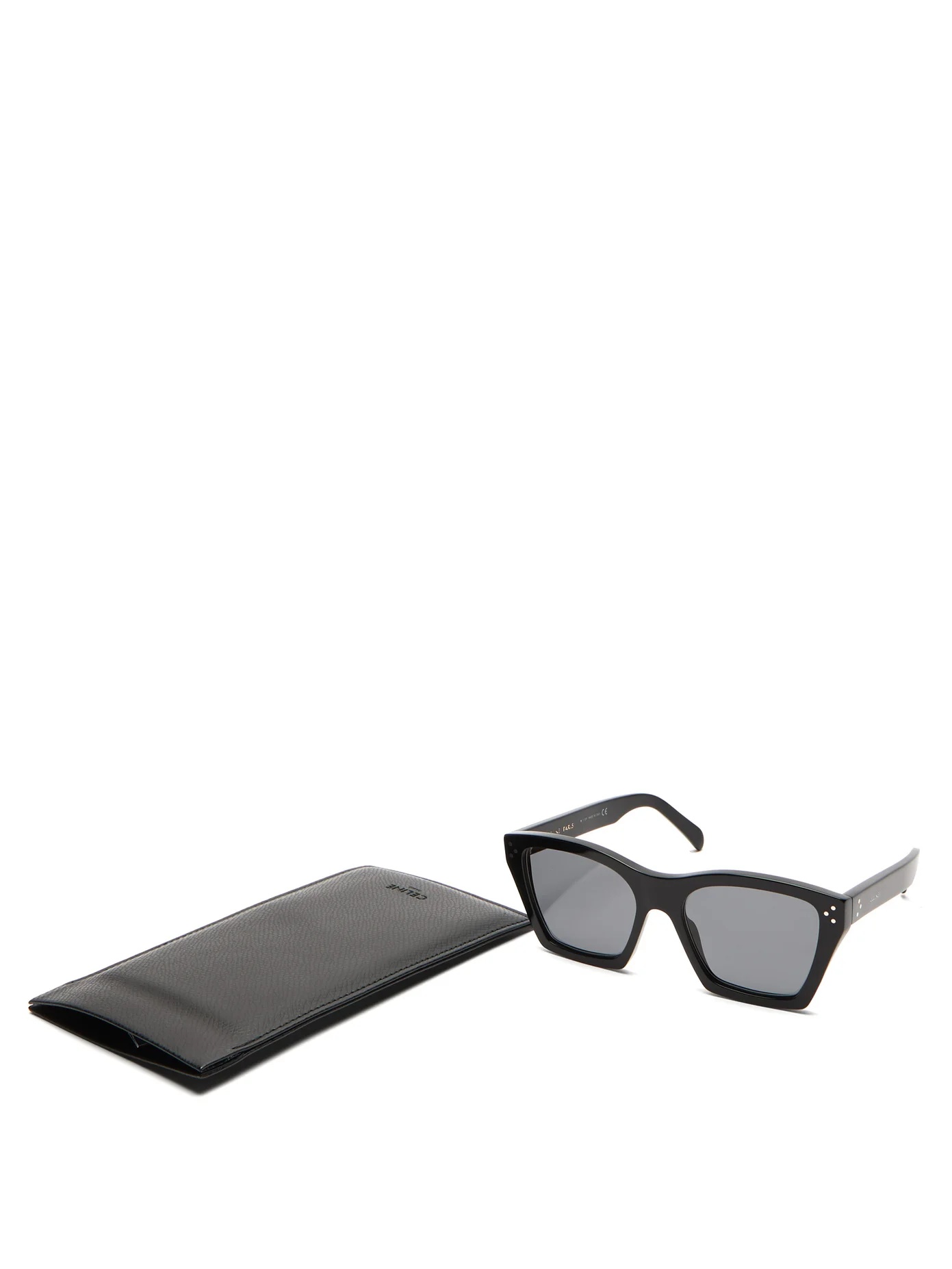 Square-frame acetate sunglasses - 5