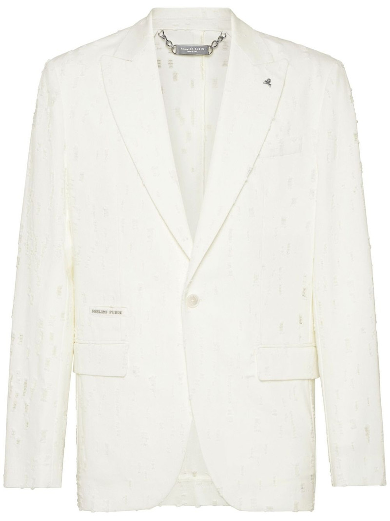 distressed blazer 1