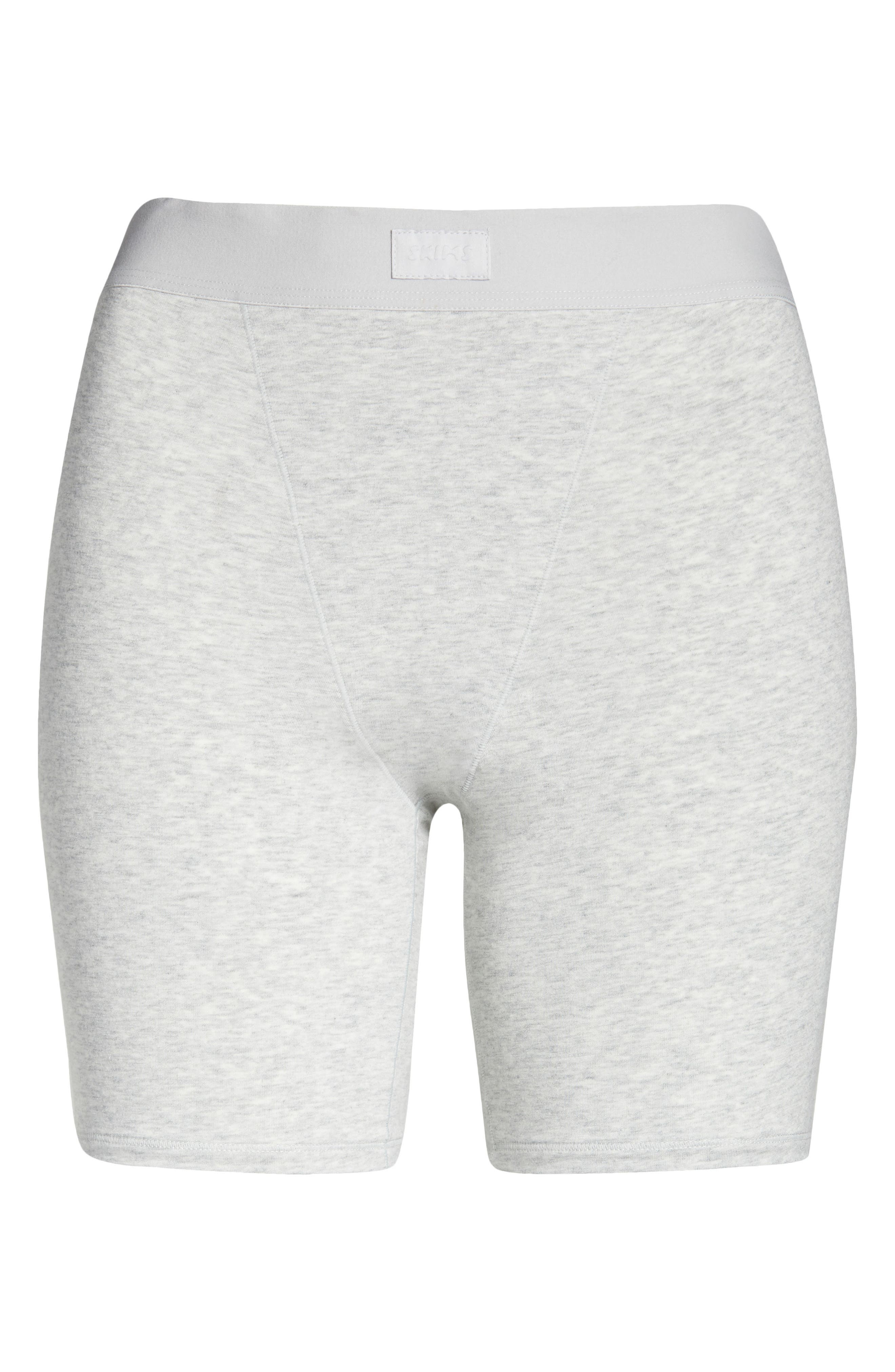 SKIMS Boyfriend Boxers in Light Heather Grey at Nordstrom - 5