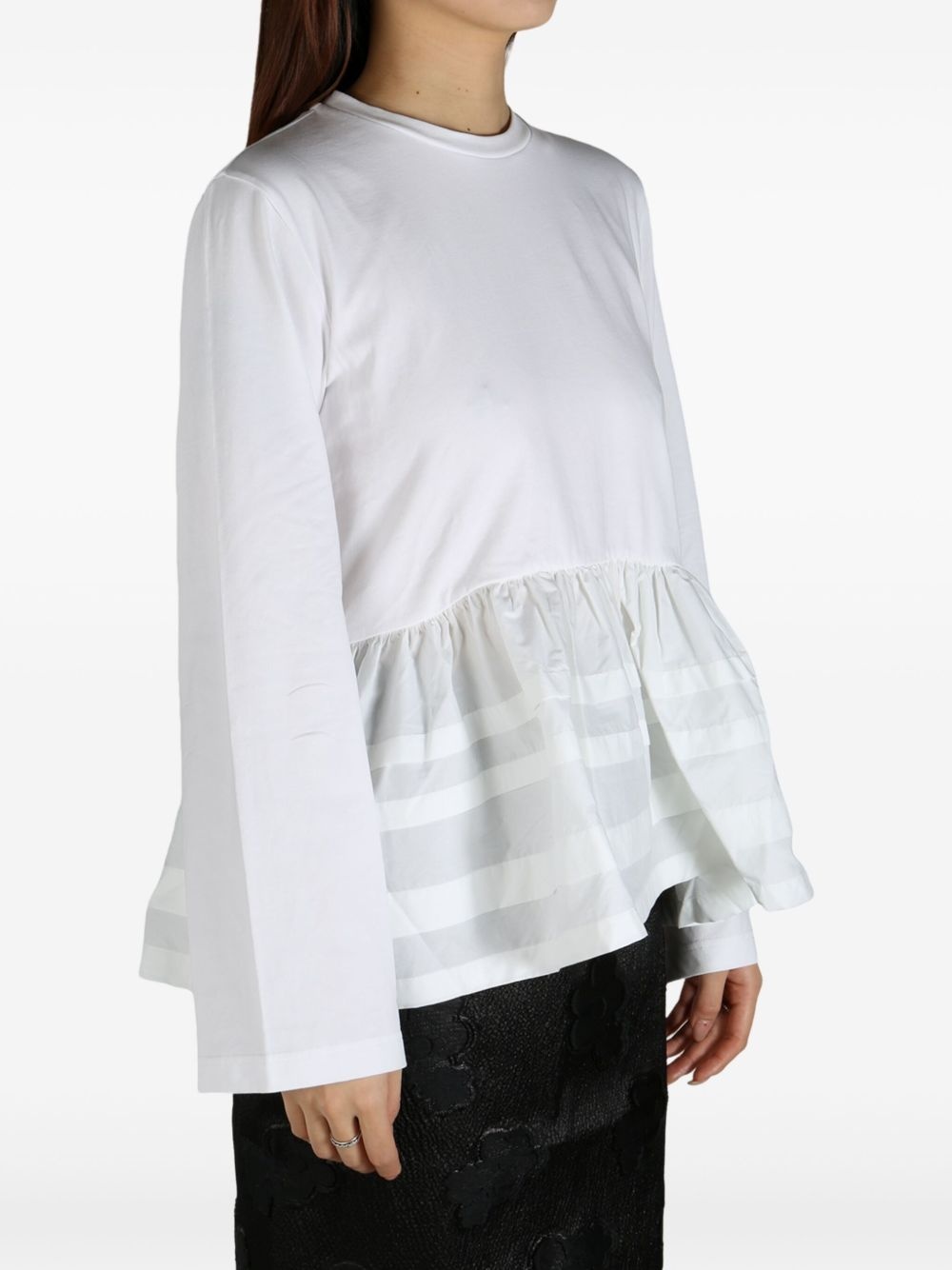 ruffled t-shirt - 3