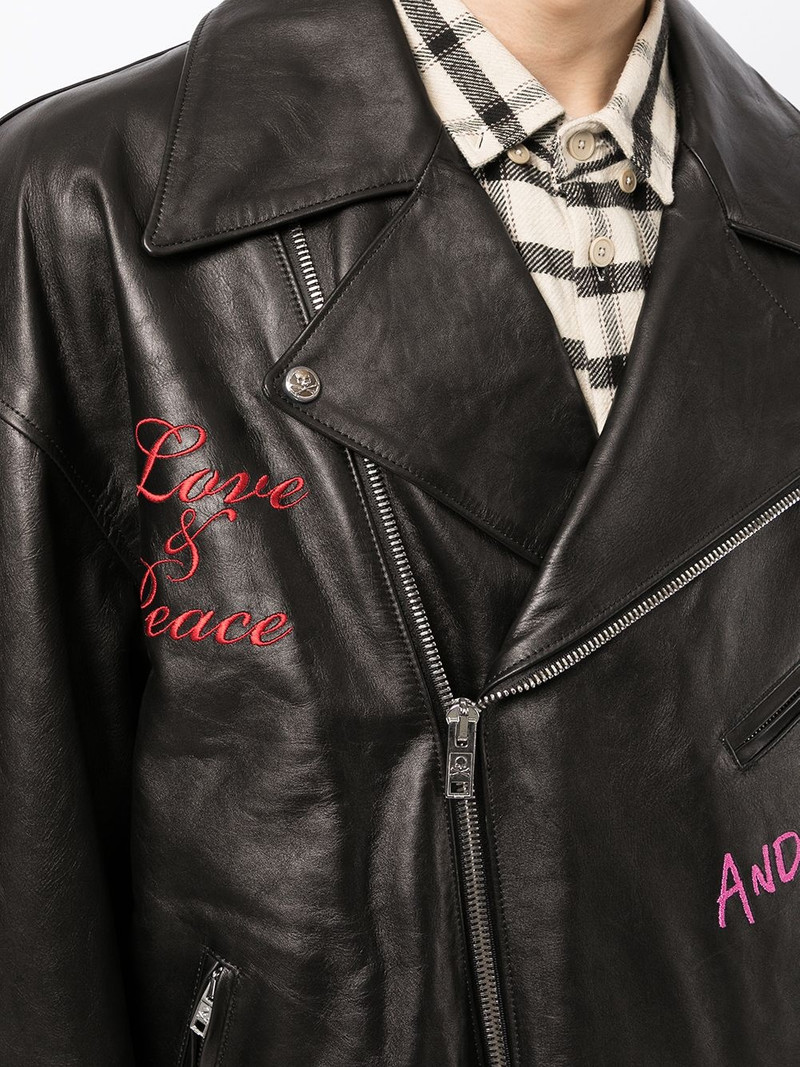 embroidered leather jacket 5