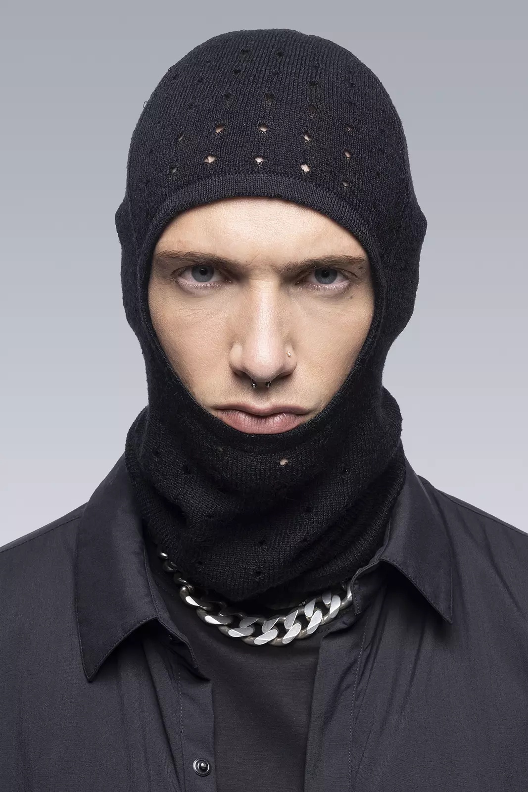 BK1-AK Cashllama Balaclava Black - 9