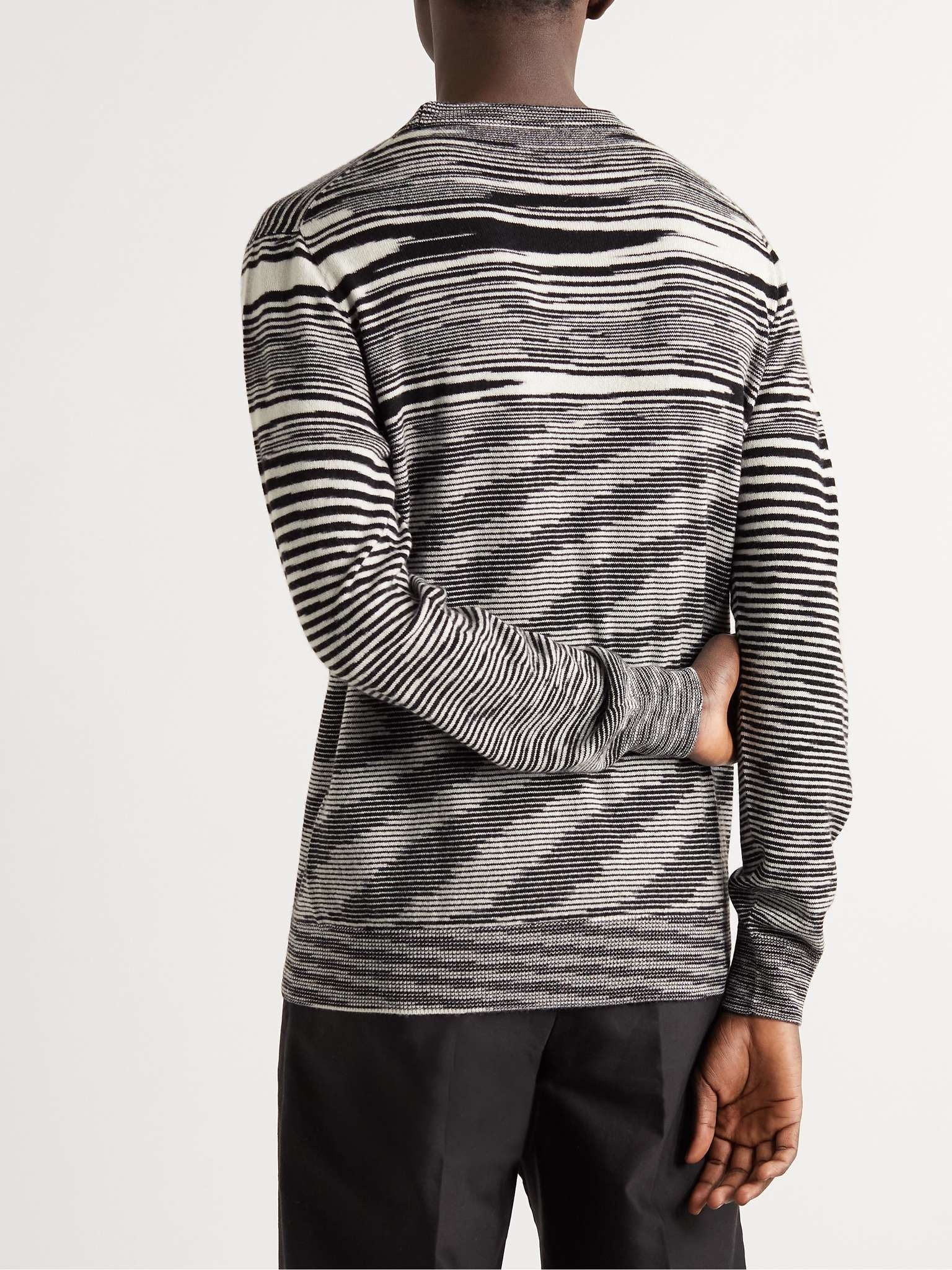 Striped Cashmere Sweater - 8