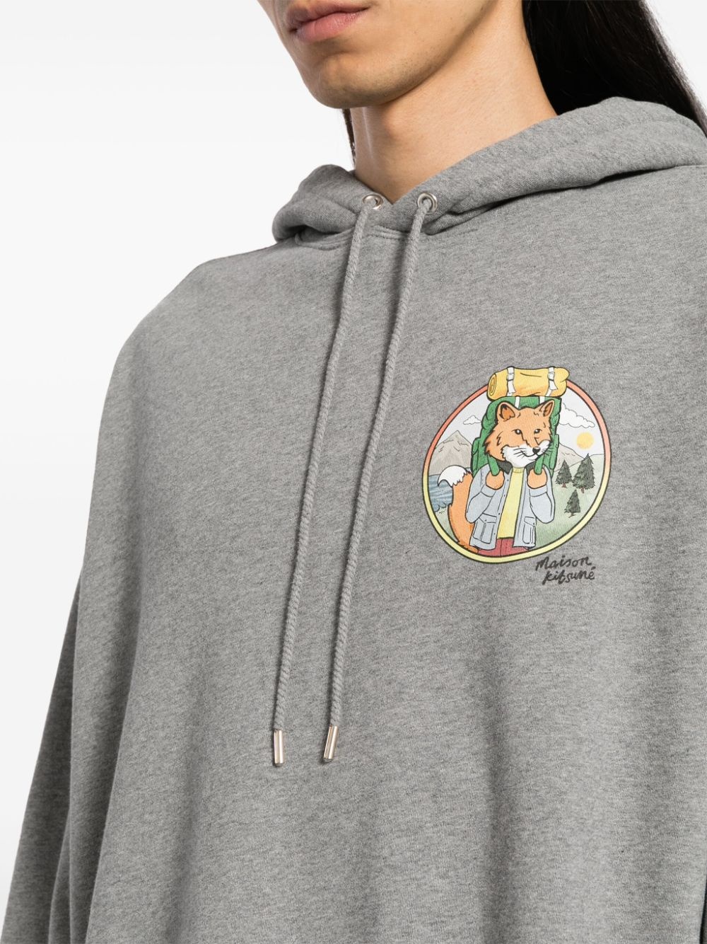 rambling fox oversized hoodie - 5