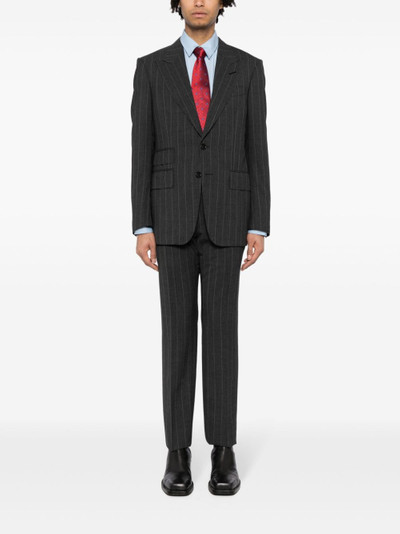 TOM FORD tailored single-breasted wool suit outlook