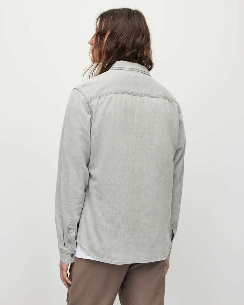 GLEASON RAMSKULL DENIM SHIRT 1