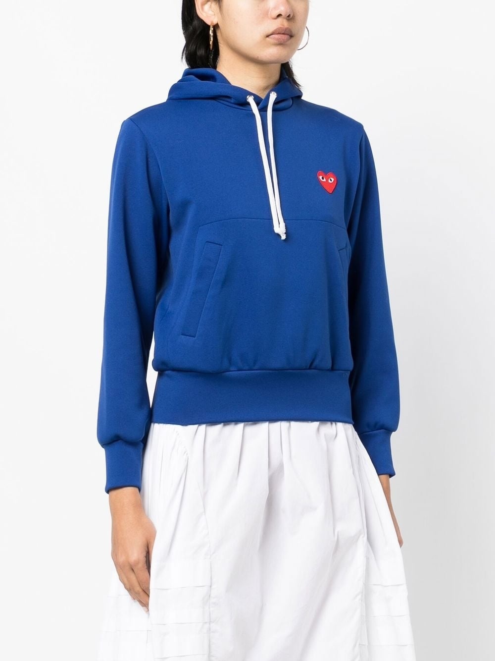 signature logo-patch hoodie - 3