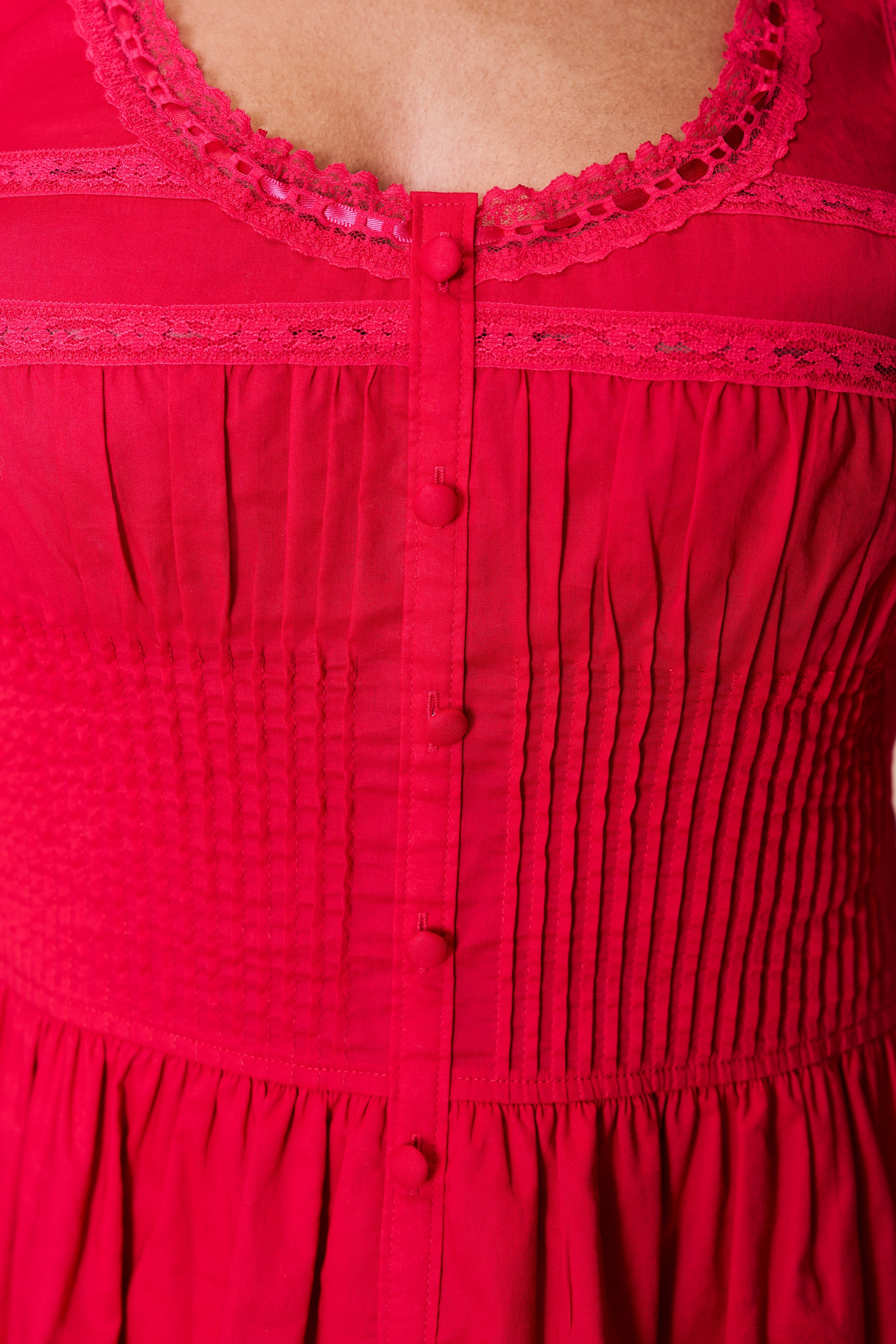 LILLE PINTUCK DRESS - 5